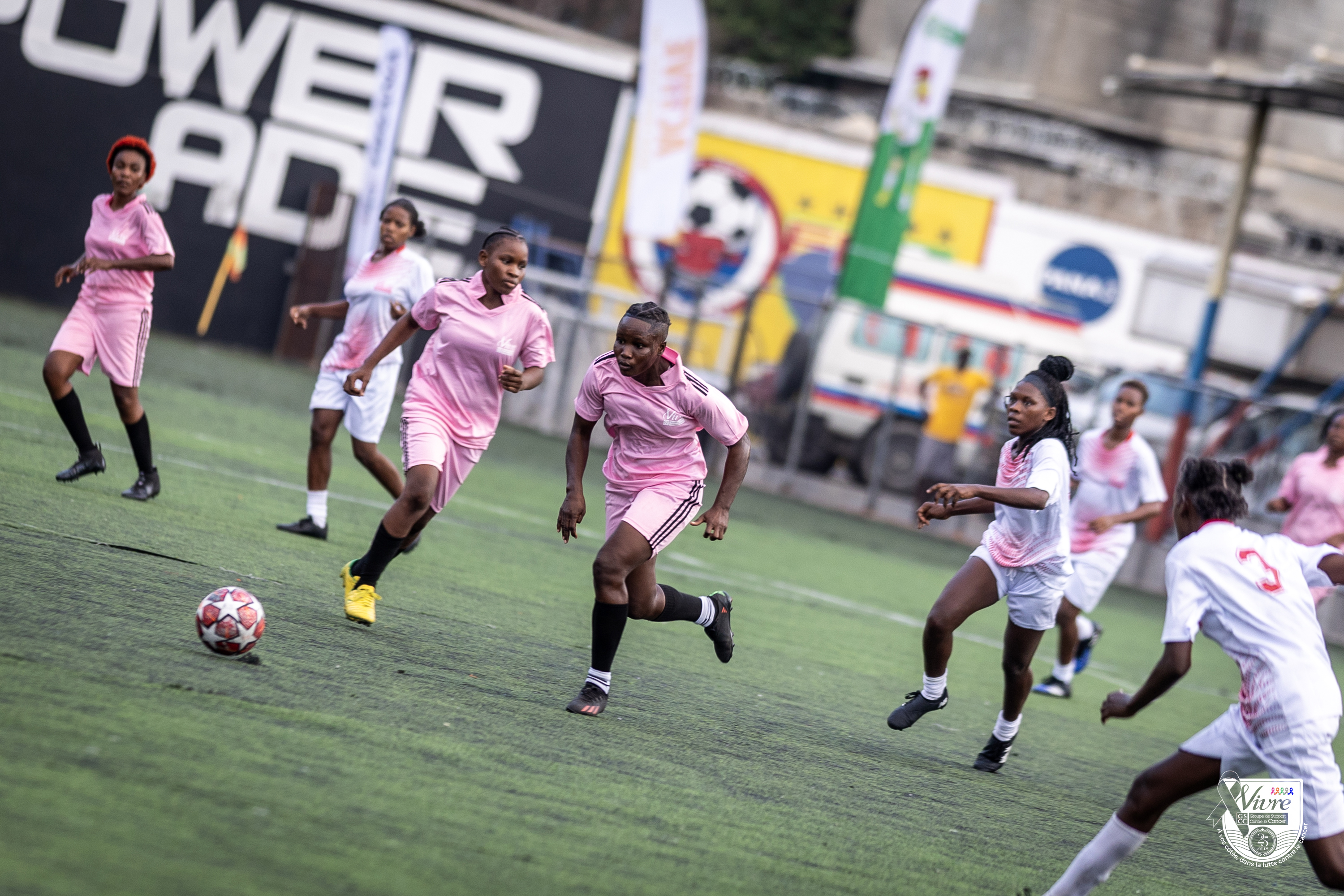 Match Football Rose 2025 — Parc Sainte-Thérèse